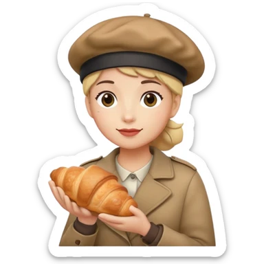 I need an emoji for slack "working from france"  sticker