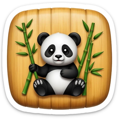 Voodoo panda sticker