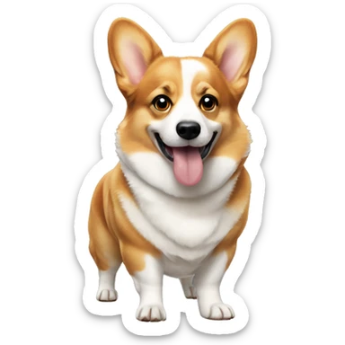 corgi booty sticker