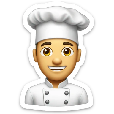 a million chefs sticker