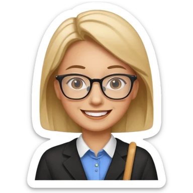 I feel tired but happy to be a teacher sticker