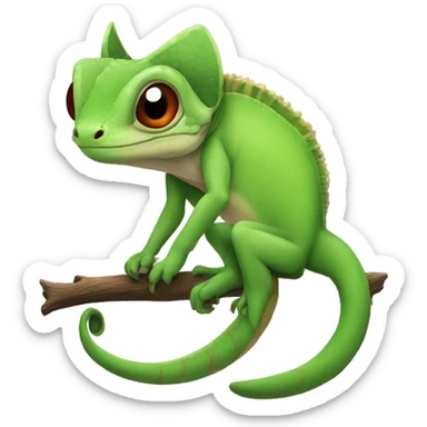 camaleon sticker
