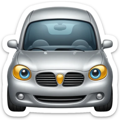 Thar roxx car emoji small for text sticker