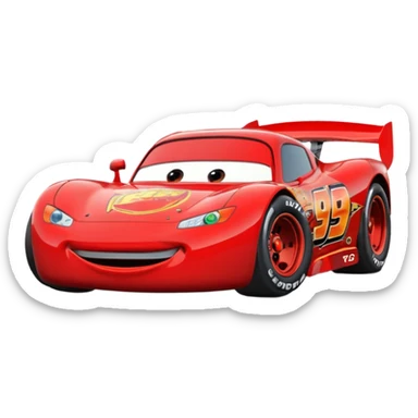lightning mcqueen sticker