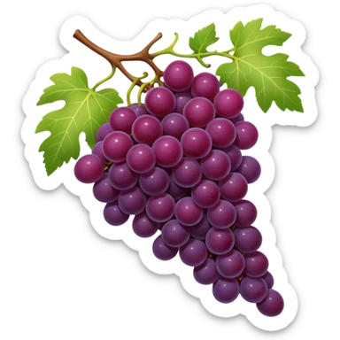 Grapes sticker