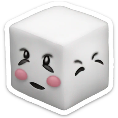 sugar cubes sticker