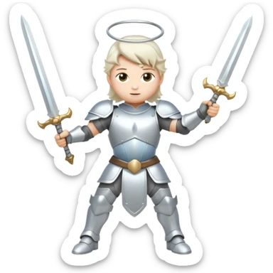 Warrior Angels and aces sticker