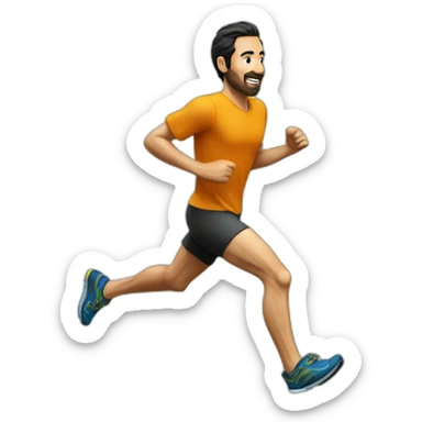 françois dhane trail running sticker