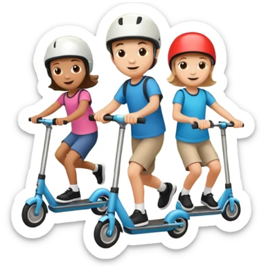 Youth & Scooters sticker
