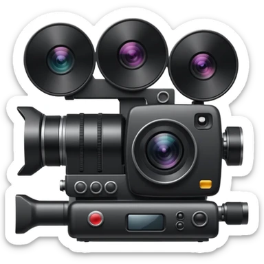 video camera device sticker