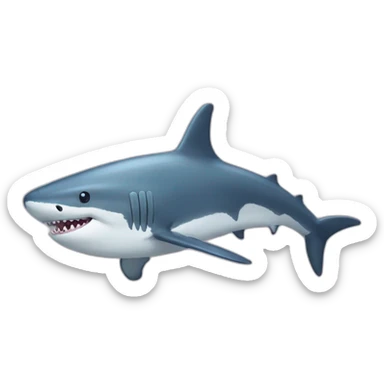 Sharkwhale sticker