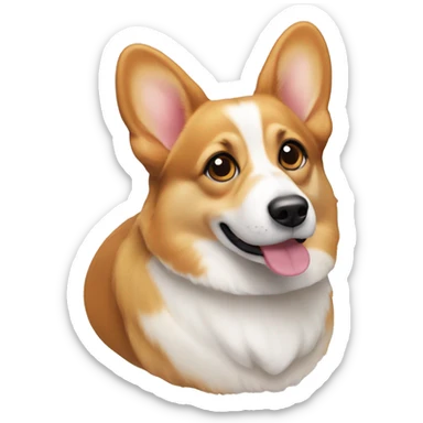 Welsh corgi pembroke sticker