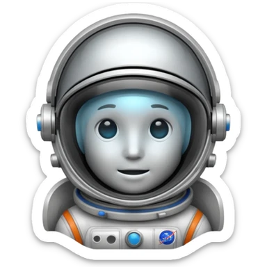 astronaut helmets sticker
