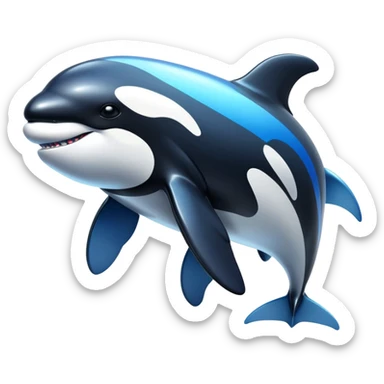 cybernetic android orca sticker
