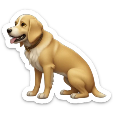 dog-for-hobbit sticker