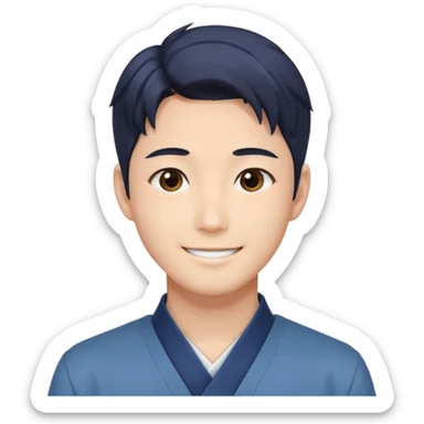 Cute Sexy Korean Japanese Handsome Attractive Romantic Shoujo-Anime-style gentleMan   sticker