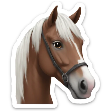 Aesthetic horses  sticker