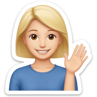 person patting themself on the back sticker