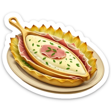 Je veux un plat d'endives au jambon sticker