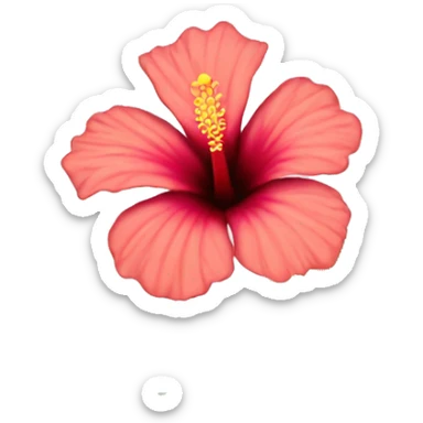 hibiscus sticker