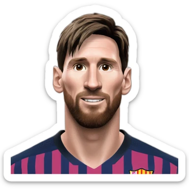 Lionel Messi inter miami sticker