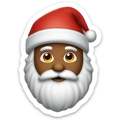 santa claus sticker