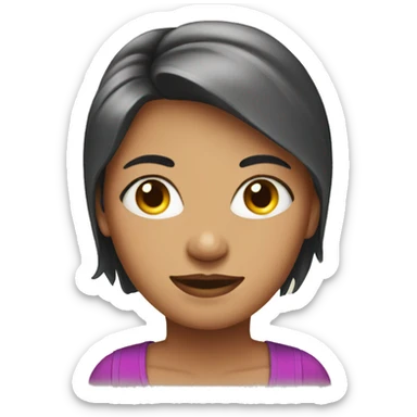 woman weight loss sticker