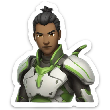 genji overwatch sticker