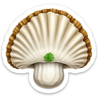 mushroom oyster clear definition sticker