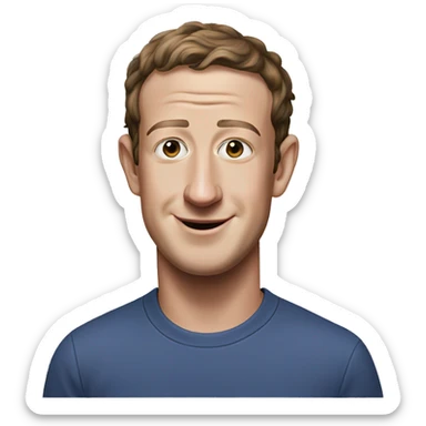 Mark zuckerberg  sticker