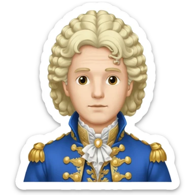 haz a un hombre rococo sticker