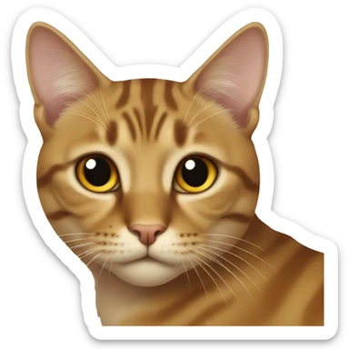 an elusive cat sticker