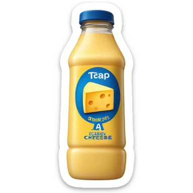 Cheese Lays dressing sticker