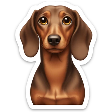 dachshund sticker