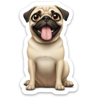 pug sticker