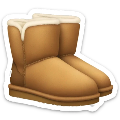 UGG slippers  sticker
