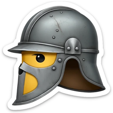 Casco guerrero sticker