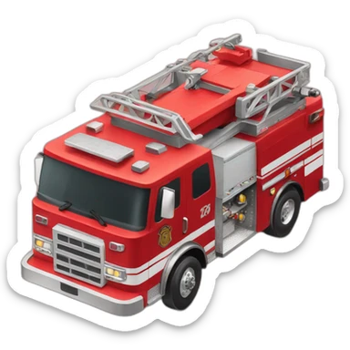fire-truck sticker
