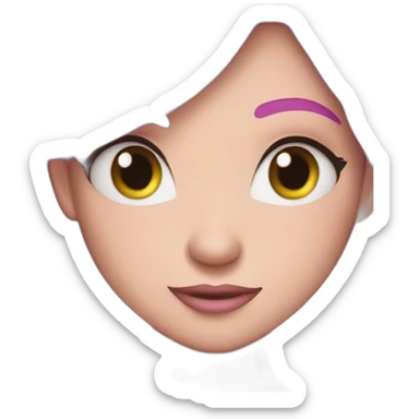 musa from winx sticker