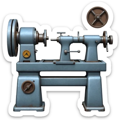 американский станок 1980 sticker