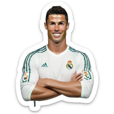 Cristiano Ronaldo réal Madrid  sticker