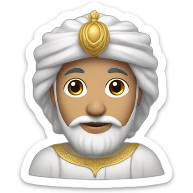 Create an emoji of prince mohammed Bahman sticker