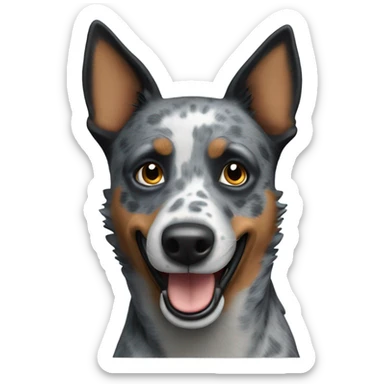 Blue heeler sticker