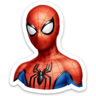 Spider man from marvel  sticker