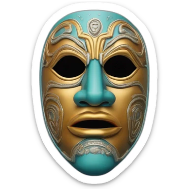 Ealon mask sticker