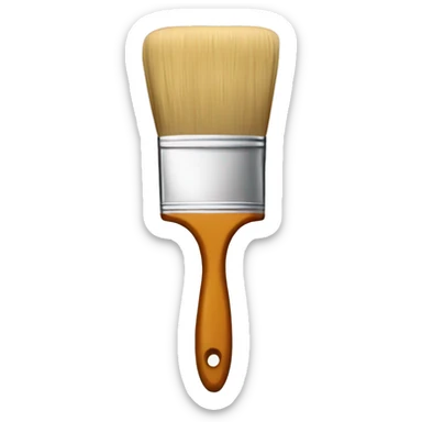 paint brush sticker