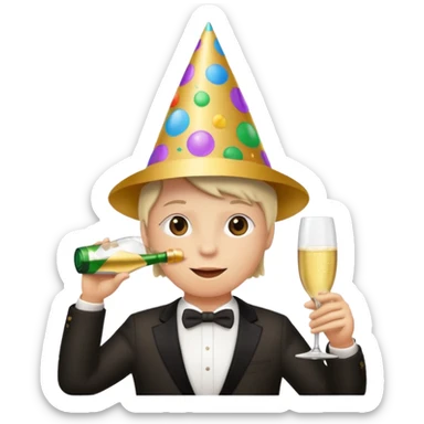 new years eve sticker