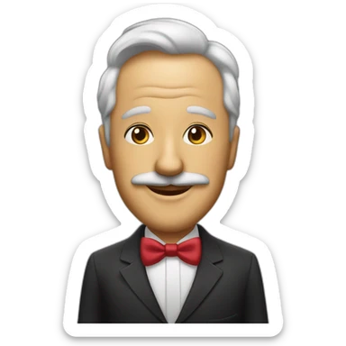 Monsieur sur madame sticker