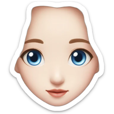 Nayeon Twice, blue eyes sticker