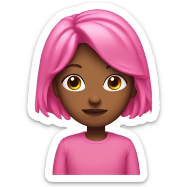 pink everything sticker